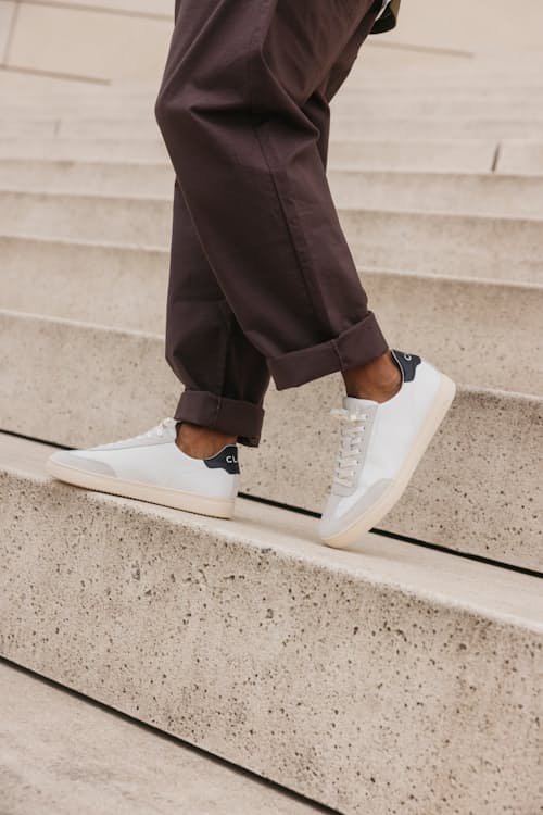 lifestyle image of Deane Leather Sneaker