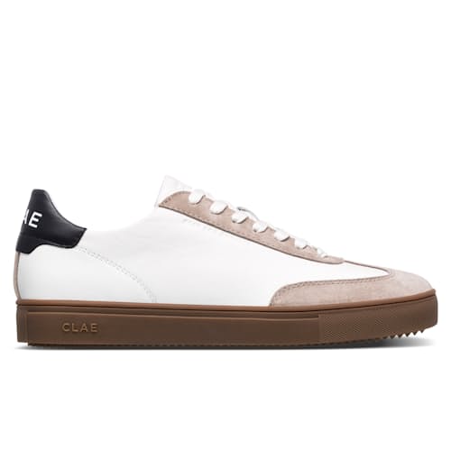 laydown image of Deane Leather Sneaker