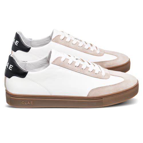 laydown image of Deane Leather Sneaker