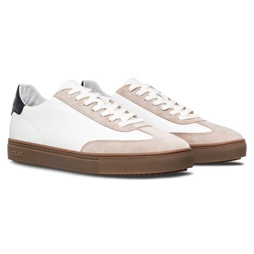 laydown image of Deane Leather Sneaker
