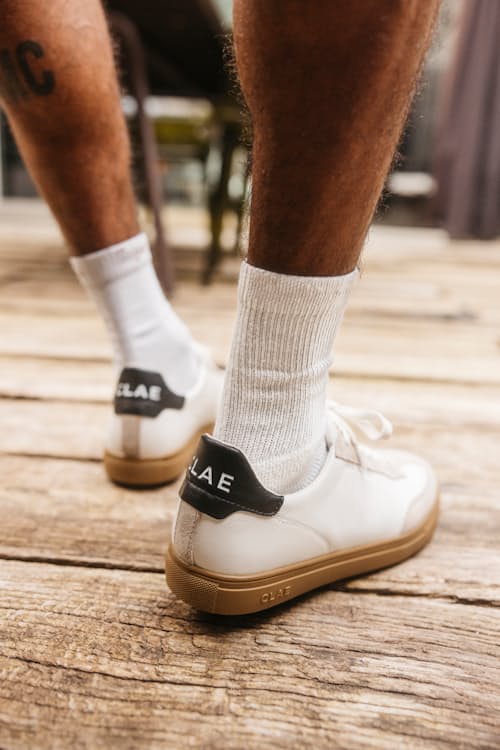 lifestyle image of Deane Leather Sneaker