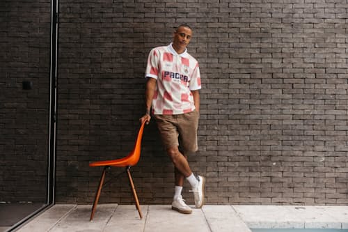 lifestyle image of Deane Leather Sneaker