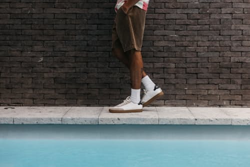 lifestyle image of Deane Leather Sneaker
