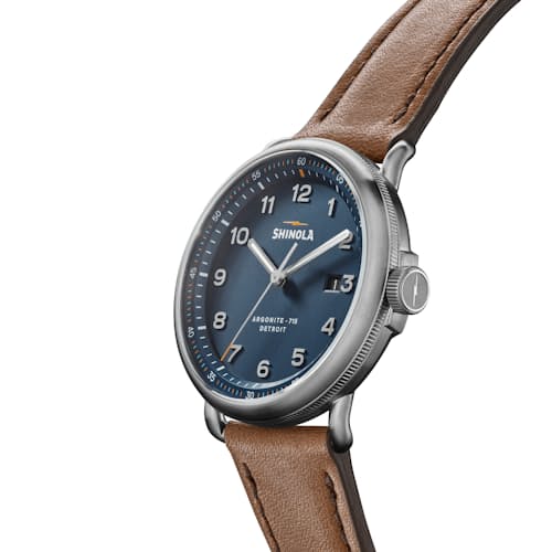 laydown detail image of Canfield Model C56 3HD 43mm Watch