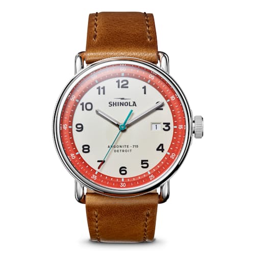 laydown image of Canfield Model C56 3HD 43mm Watch