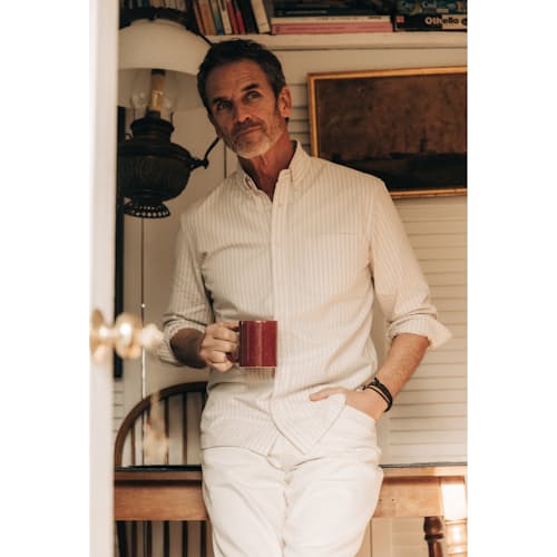lifestyle image of The Jack Everyday Oxford Shirt