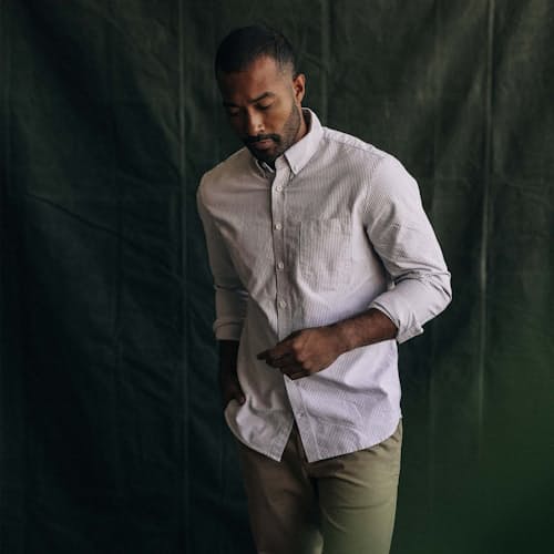 lifestyle image of The Jack Everyday Oxford Shirt