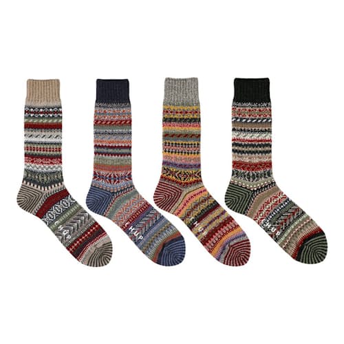 laydown image of A Day Wool Knit Socks