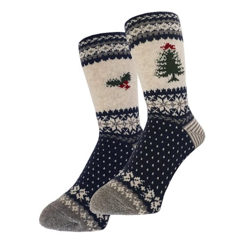 laydown image of Ho! Ho! Ho! Santa Socks