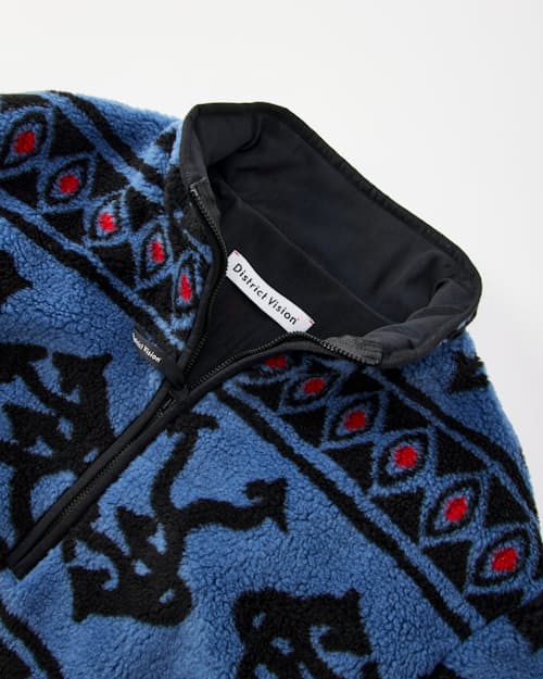 laydown detail image of Half-Zip Pile Fleece