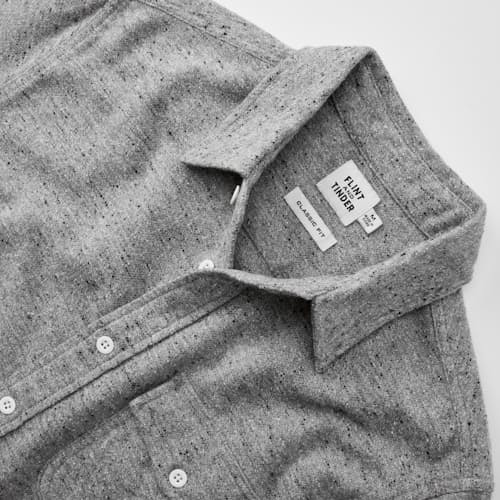 laydown detail image of Donegal Nep Weston Shirt