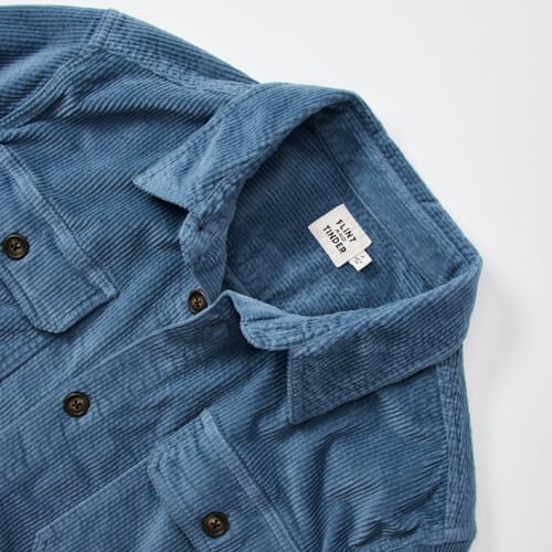 laydown detail image of Corduroy Overshirt