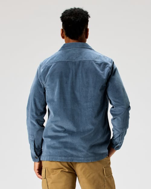 on model image of Corduroy Overshirt
