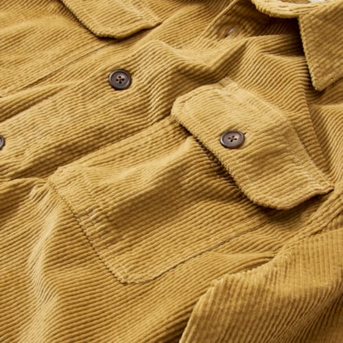 laydown detail image of Corduroy Overshirt