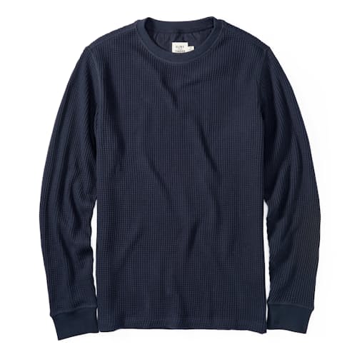 laydown image of Waffle Utility Crewneck