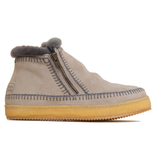 laydown image of Women’s Setsu Low Crochet Side Zip Ankle Boot