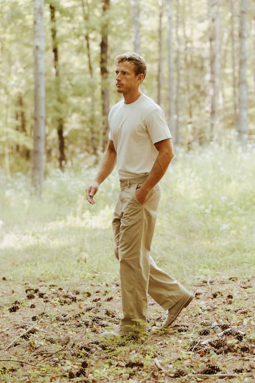 lifestyle image of The Weekend Chino Pant