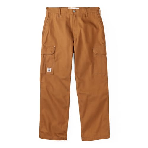 laydown image of DWR Canvas Straight Cargo Pant