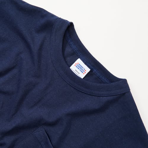 laydown detail image of New York Workwear Jersey Long Sleeve T-Shirt