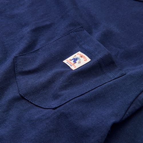laydown detail image of New York Workwear Jersey Long Sleeve T-Shirt