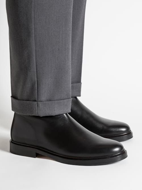 on model image of Mark Zip Boot