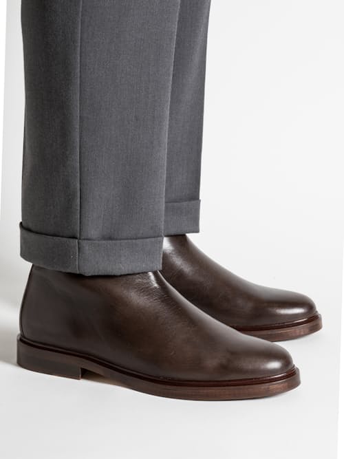 on model image of Mark Zip Boot