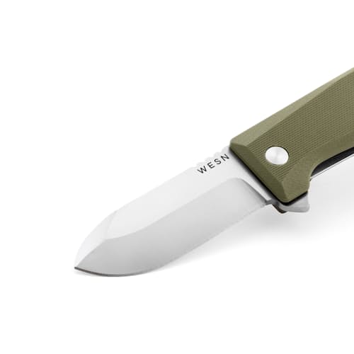 laydown detail image of The Allman Pocket Knife