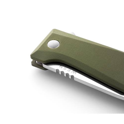 laydown detail image of The Allman Pocket Knife
