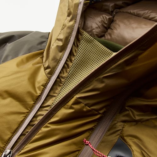 laydown detail image of Aurora Hooded Light Down Insulated Jacket