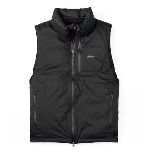 laydown image of Aurora Light Down Insulated Vest