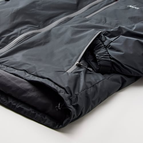 laydown detail image of Aurora Stand Collar Light Down Insulated Jacket