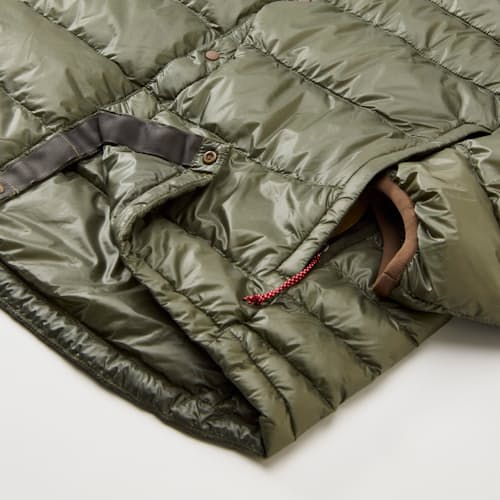 laydown detail image of Inner Down Insulated Cardigan