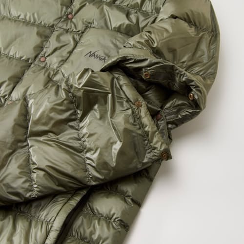 laydown detail image of Inner Down Insulated Cardigan