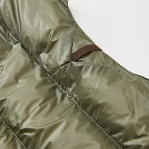 laydown detail image of Inner Down Insulated Cardigan