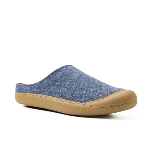 laydown image of Wool Outdoor Mule Slipper