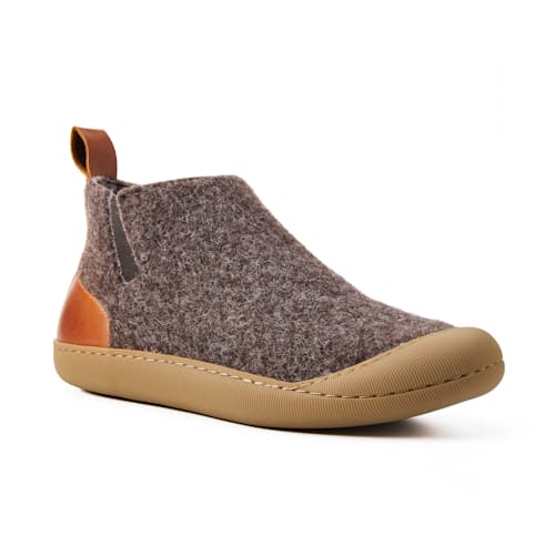 laydown image of Wool Outdoor Slipper Boot