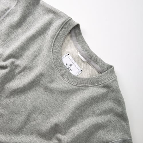 laydown detail image of Lightweight Terry Cut-Off Crew Sweatshirt