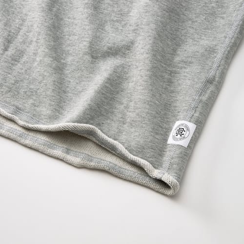 laydown detail image of Lightweight Terry Cut-Off Crew Sweatshirt