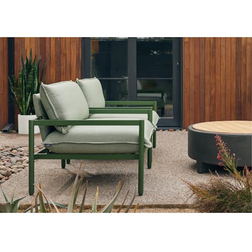 lifestyle image of The Terra Outdoor Chair