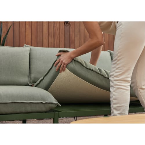 lifestyle image of The Terra Outdoor Sofa