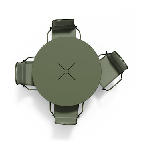 laydown image of XY Outdoor Dining Set