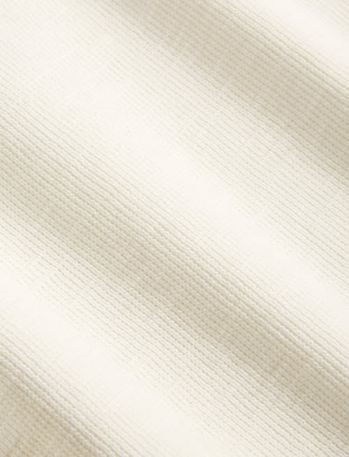 laydown detail image of Women's Waffle Knit Henley
