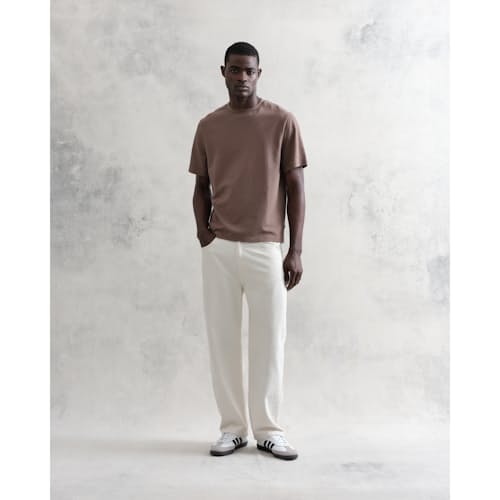 on model image of The Dean Boxy Relaxed T-Shirt