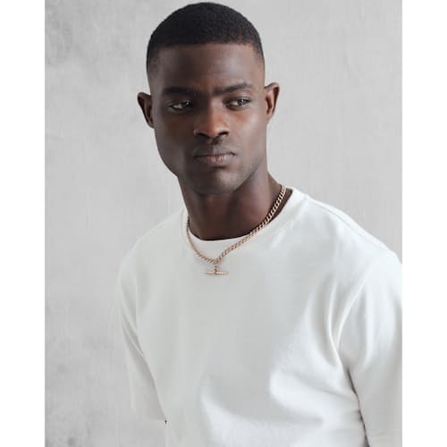 on model image of Dean Boxy Relaxed T-Shirt