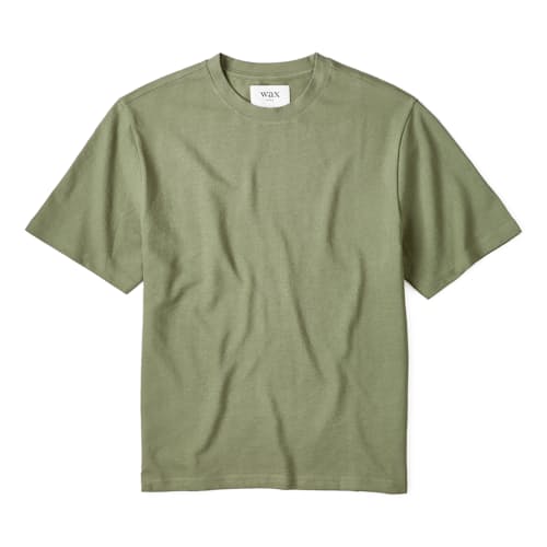 laydown image of Dean Boxy Relaxed T-Shirt