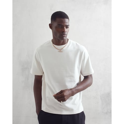 on model image of Dean Boxy Relaxed T-Shirt