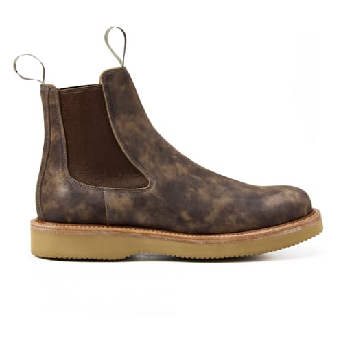 laydown image of Boone Wedge Chelsea Boot