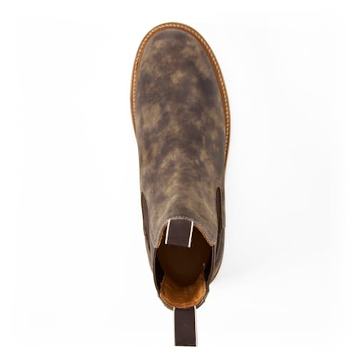 laydown image of Boone Wedge Chelsea Boot