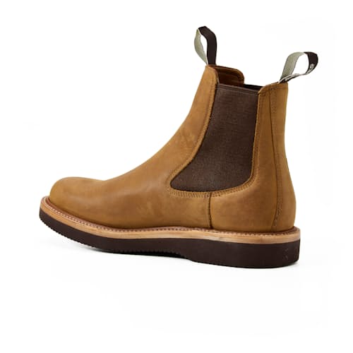 laydown image of Boone Wedge Chelsea Boot