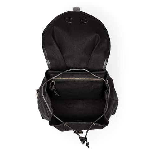 laydown image of Women's Drawstring Backpack